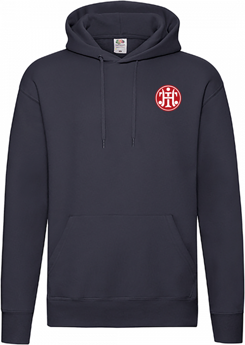 Fruit of the loom - Holte Tennisklub Classisk Hoodie Adults - Deep Navy