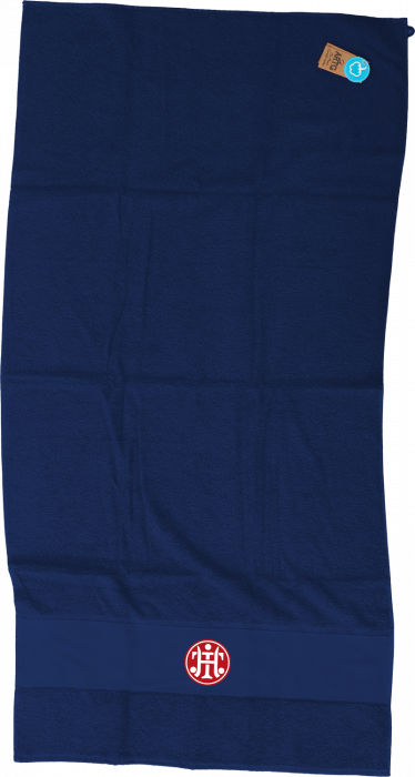 Sportyfied - Holte Tennisklub Bath Towel - Granatowy