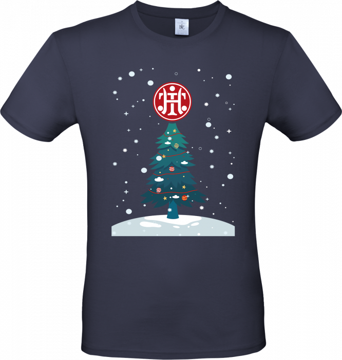 B&C - Holte Tennisklub Christmas T-Shirt Adults - Marinho