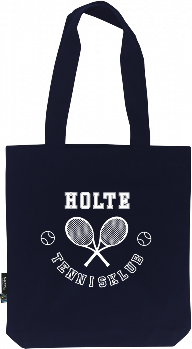 Neutral - Holte Tennisklub Organic Twill Bag - Granat